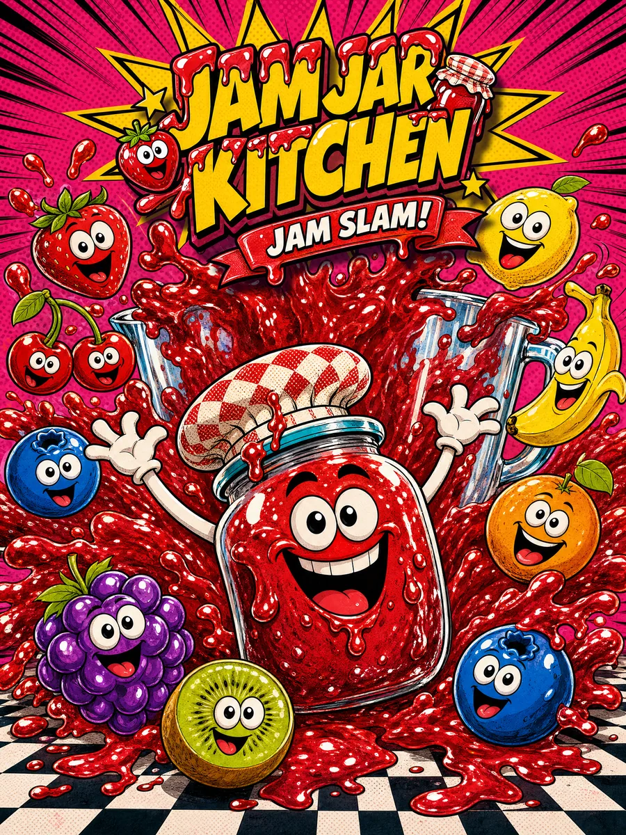 Jam Jar Kitchen – Jam Slam! cover art